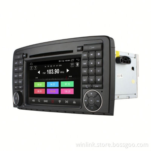 Wholesale Quad Core Android 6.0 car GPS navi for Mercedes Benz R Class R500 built in wifi 4G LTE support rear camera